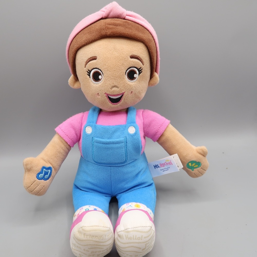 Ms. Rachel Speak And Sing Doll Interactive Toy Talking Plush